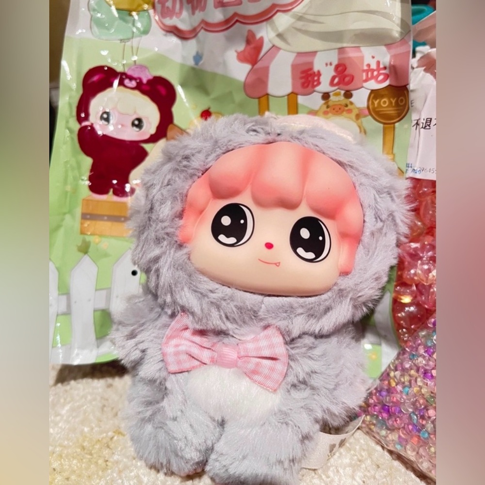 YoYo Dessert Zoo Series plush keychain